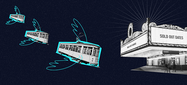 Как в спецпроекте встретились маркетинг, летающий троллейбус и актеры